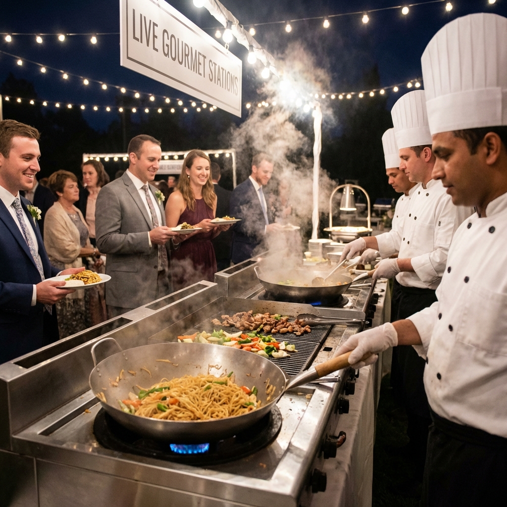 Live Food Counter