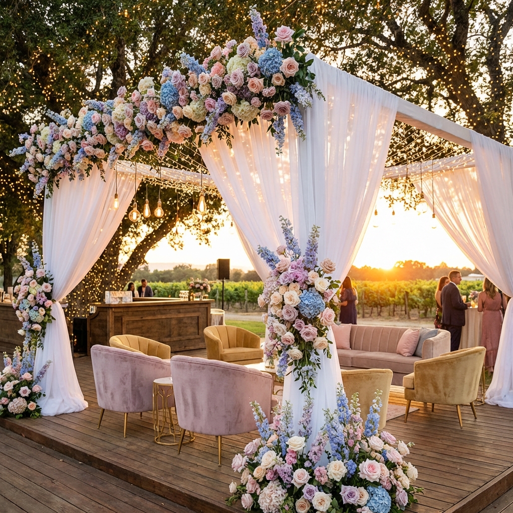 Outdoor Reception Stage